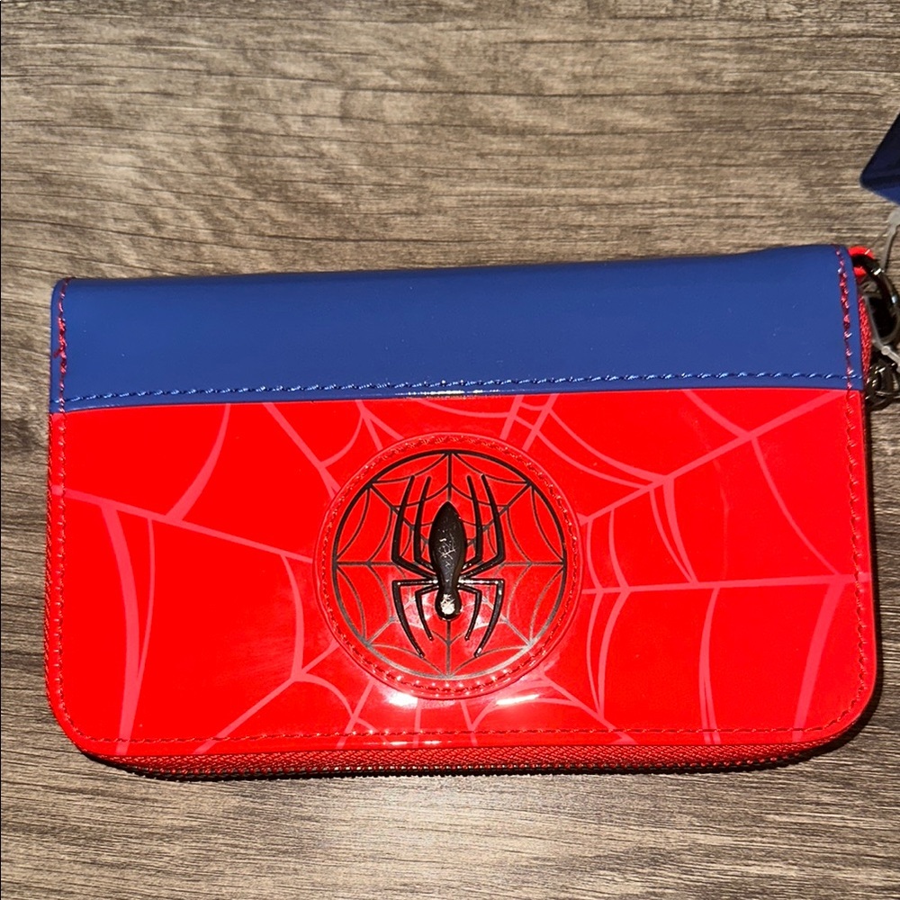 Spider-Man Marvel Red and Blue Spider Wristlet